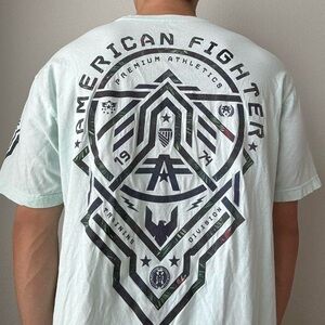 American Fighter Men's Premium AOP Graphic Tee Shirt